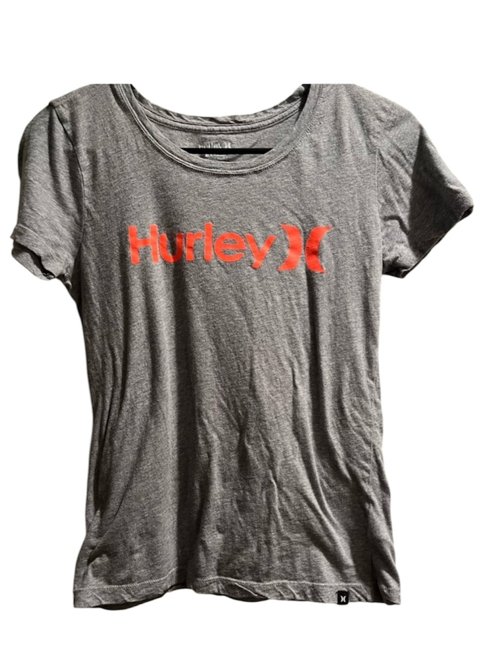 Grey Women’s Hurley Short Sleeve Top